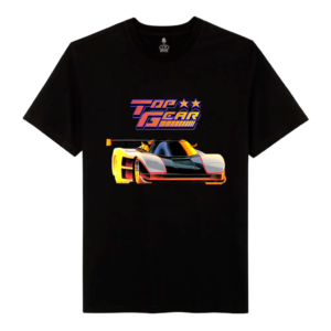 Camisa Preta Top Gear SNES